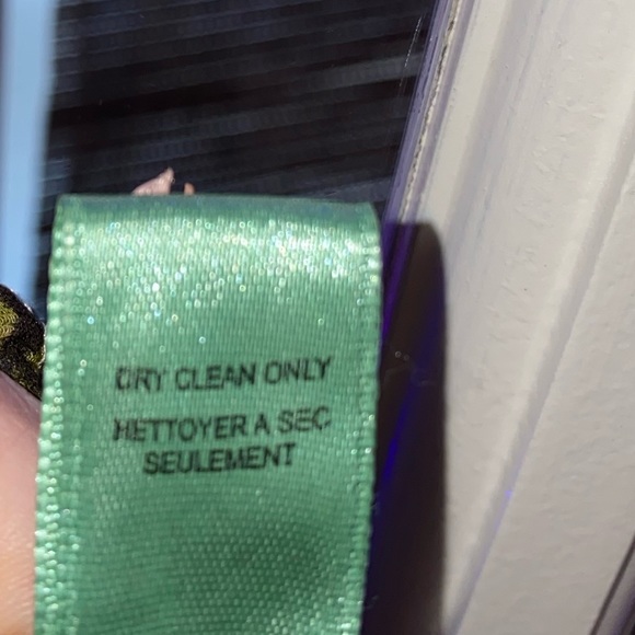 Anthro Pinkerton Silk Dress watercolor - Picture 8 of 8